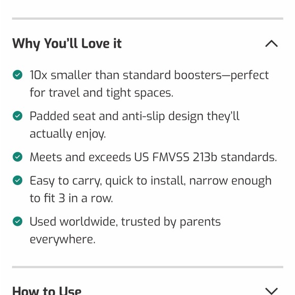 Mifold Booster Seat - Picture 5 of 8